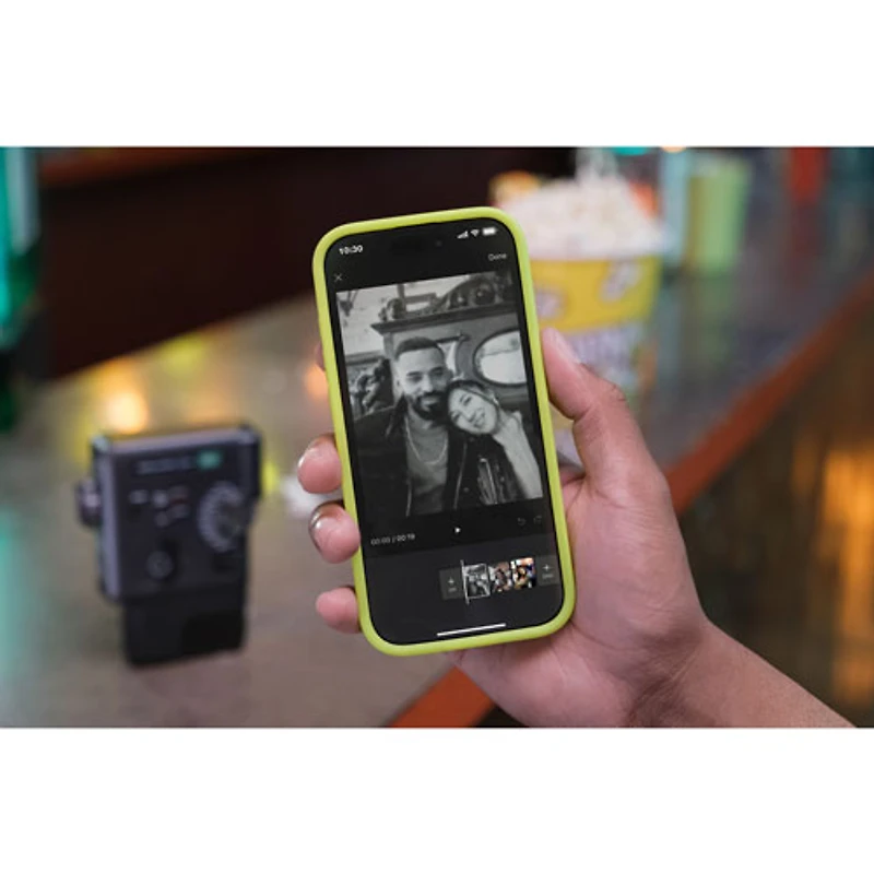 Appareil photo instantané hybride Instax Mini Evo de Fujifilm - Noir