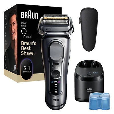 Rasoir sans fil à grille avec ou sans eau Series 9 PRO+ de Braun (9667cc)