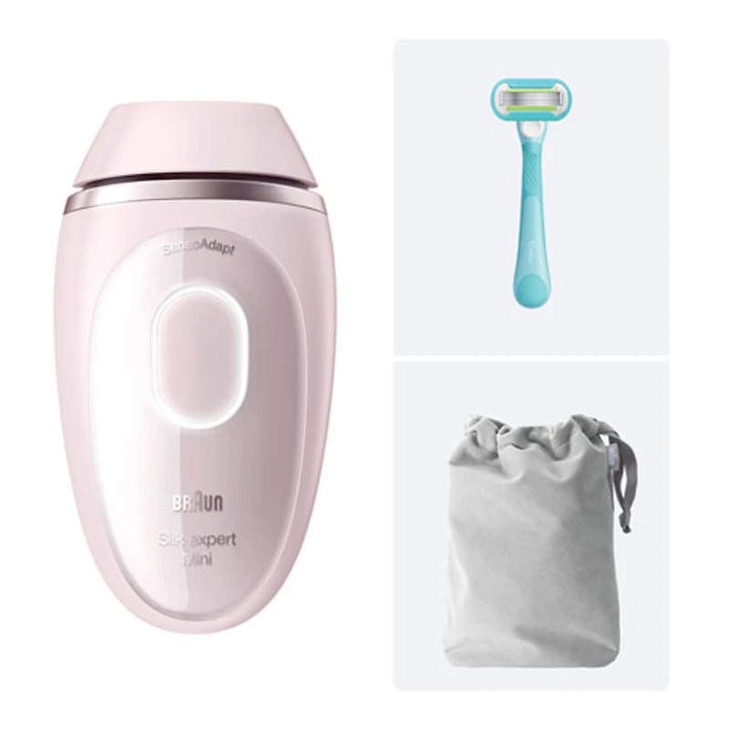 Épilateur à lumière pulsée intense à sec Silk Expert Mini de Braun (PL1111)