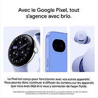 Pixel 10a de 256 Go de Google avec TELUS - Lavande - Financement mensuel