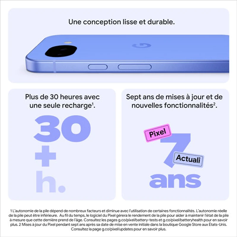 Pixel 10a de Go de Google avec Koodo - Brume