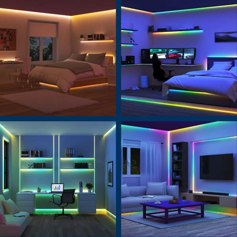 WiZ Wi-Fi 10m (32.8ft.) RGBIC LED Light Strip