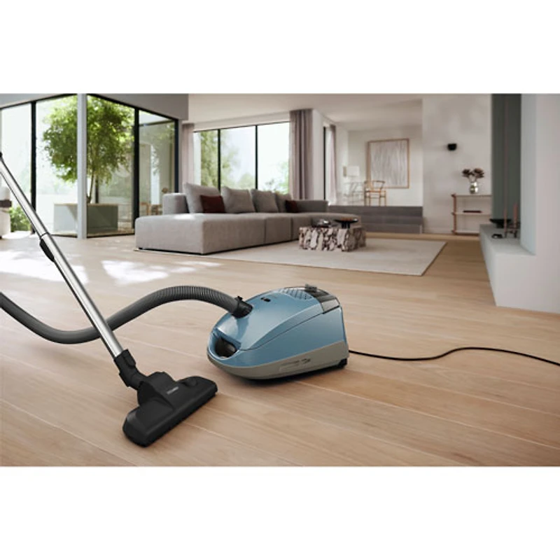 Miele Guard S1 Canister Vacuum - Nordic Blue