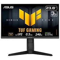 Moniteur de jeu ACL HD intégrale 240 Hz GàG 0,3 ms 24 po TUF Gaming G-Sync FreeSync d'ASUS (VG249QML5A)