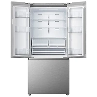 Hisense 30" 20.8 Cu. Ft. French Door Refrigerator (RF210N6AIE) - Stainless Steel