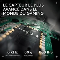 Logitech Pro X2 Superstrike 44000 DPI Wireless Optical Gaming Mouse - White