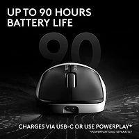 Logitech Pro X2 Superstrike 44000 DPI Wireless Optical Gaming Mouse - White