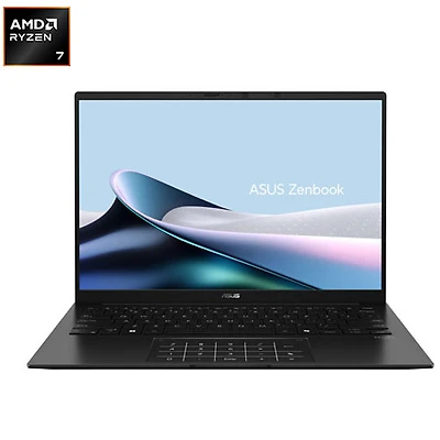 Portable DELO 14 po Zenbook 14 d'ASUS - Noir jade (Ryzen AI 7 445 d'AMD/RAM 16 Go/SSD 1 To/Windows 11 Famille)