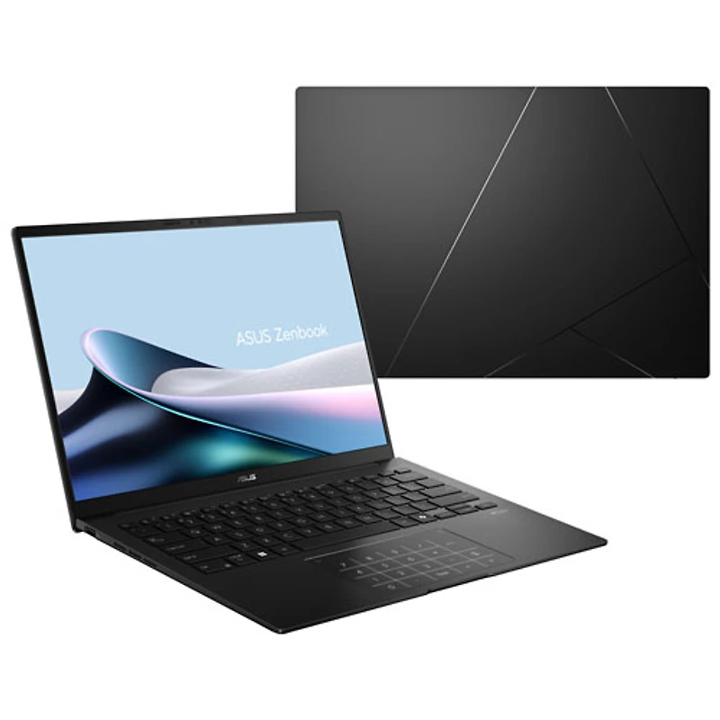 Portable DELO 14 po Zenbook 14 d'ASUS - Noir jade (Ryzen AI 7 445 d'AMD/RAM 16 Go/SSD 1 To/Windows 11 Famille)