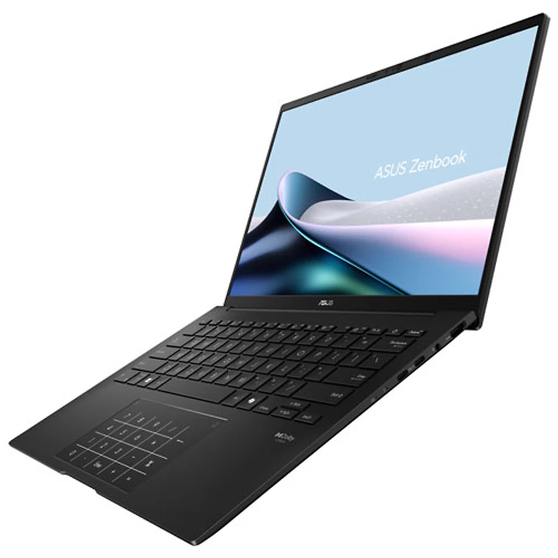 Portable DELO 14 po Zenbook 14 d'ASUS - Noir jade (Ryzen AI 7 445 d'AMD/RAM 16 Go/SSD 1 To/Windows 11 Famille)
