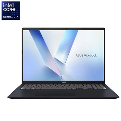 Portable 16 po Vivobook 16 d'ASUS - Bleu calme (Core Ultra 7 255H d'Intel/RAM 16 Go/SSD 512 Go/Windows 11 Famille)