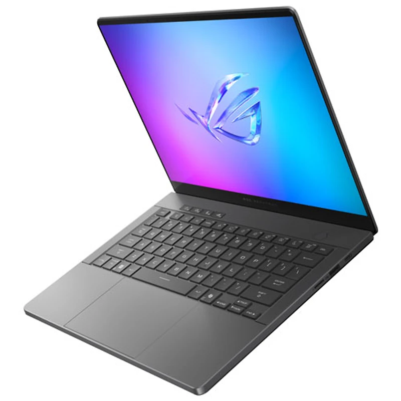 Portable de jeu 14 po ROG Zephyrus G14 d'ASUS - Gris éclipse (Ryzen AI 9 HX 370 AMD/RAM 32 Go/SSD 1 To/GeForce RTX 5060)
