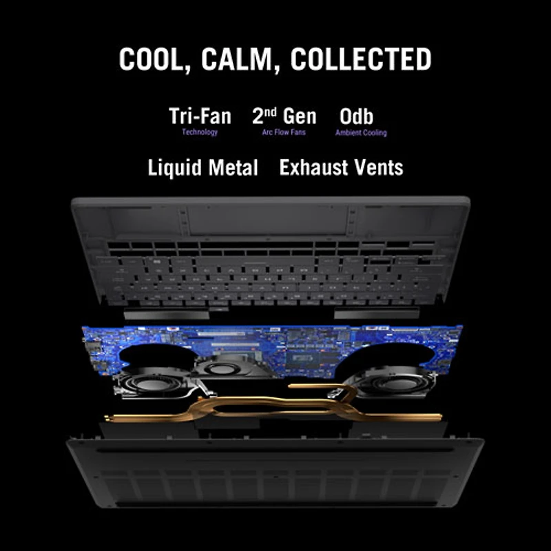 Portable de jeu 14 po ROG Zephyrus G14 d'ASUS - Gris éclipse (Ryzen AI 9 HX 370 AMD/RAM 32 Go/SSD 1 To/GeForce RTX 5060)