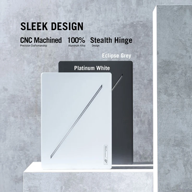 Portable de jeu 14 po ROG Zephyrus G14 d'ASUS - Gris éclipse (Ryzen AI 9 HX 370 AMD/RAM 32 Go/SSD 1 To/GeForce RTX 5060)