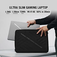 Portable de jeu 14 po ROG Zephyrus G14 d'ASUS - Gris éclipse (Ryzen AI 9 HX 370 AMD/RAM 32 Go/SSD 1 To/GeForce RTX 5060)