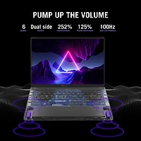 Portable de jeu 14 po ROG Zephyrus G14 d'ASUS - Gris éclipse (Ryzen AI 9 HX 370 AMD/RAM 32 Go/SSD 1 To/GeForce RTX 5060)
