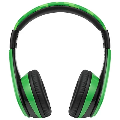 Kiddesigns Minecraft Over-Ear True Wireless Headphones