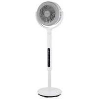 Midea DualBlade Air Circulator Pedestal Fan - 7" - White