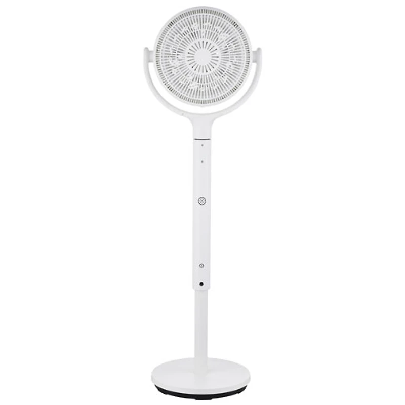 Midea DualBlade Air Circulator Pedestal Fan - 7" - White
