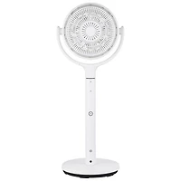 Midea DualBlade Air Circulator Pedestal Fan - 7" - White