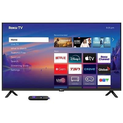 Roku 40" Select Series 1080p HD LED Roku Smart TV (40R3E5CA)