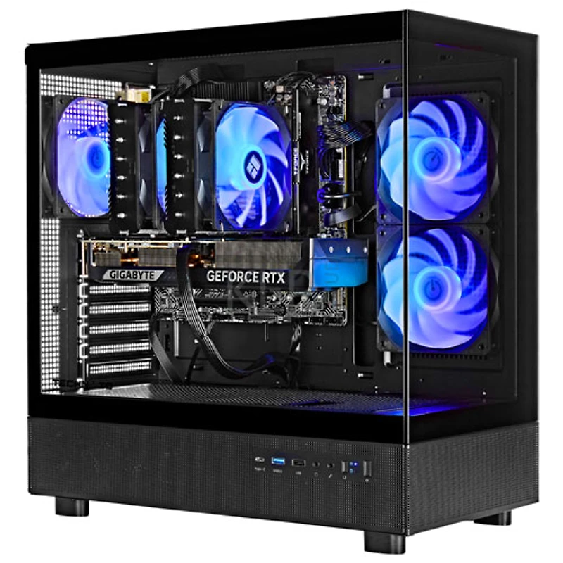 Technoid Glass Gaming PC (Intel Core i7-14700KF/32GB RAM/1TB SSD/NVIDIA GeForce RTX 5070 /Windows 11)