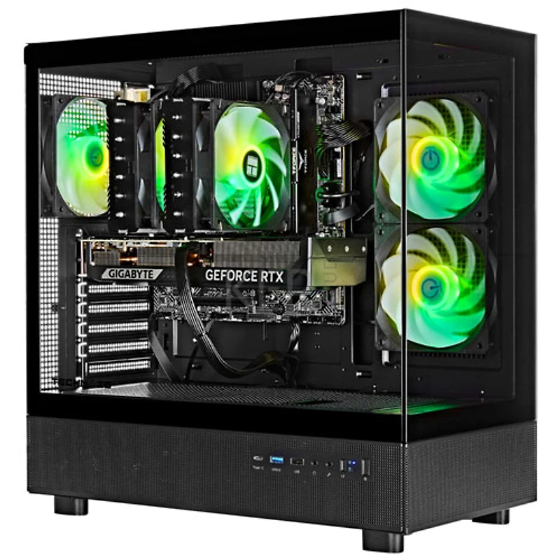 Technoid Glass Gaming PC (Intel Core i7-14700KF/32GB RAM/1TB SSD/NVIDIA GeForce RTX 5070 /Windows 11)