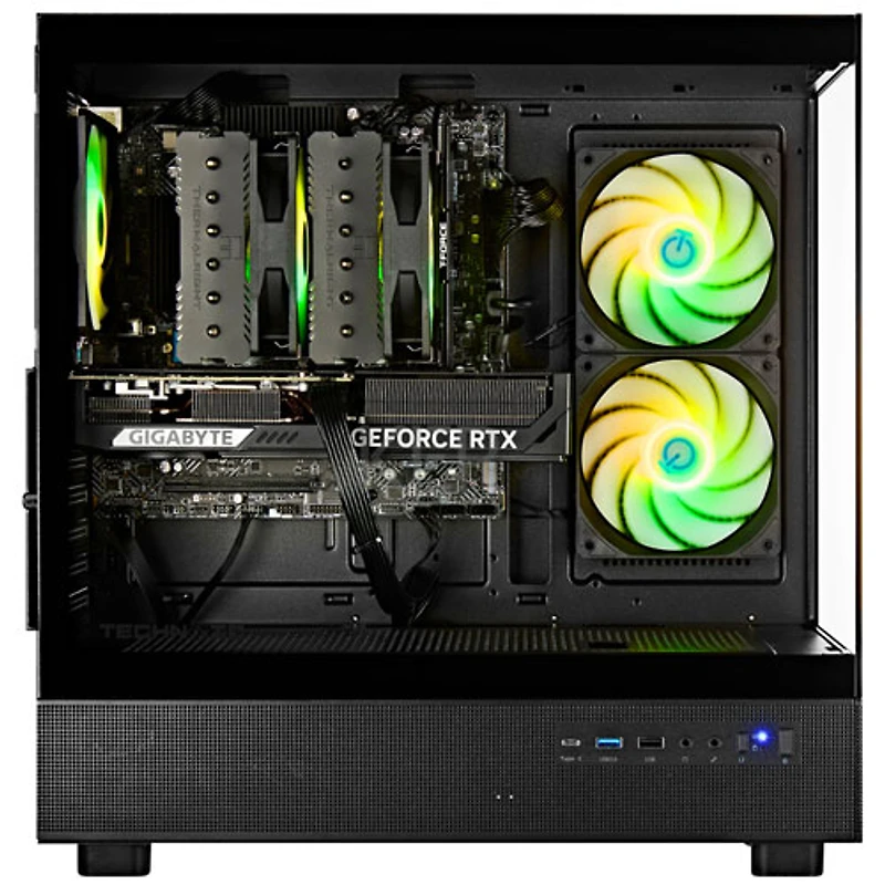 Technoid Glass Gaming PC (Intel Core i7-14700KF/32GB RAM/1TB SSD/NVIDIA GeForce RTX 5070 /Windows 11)