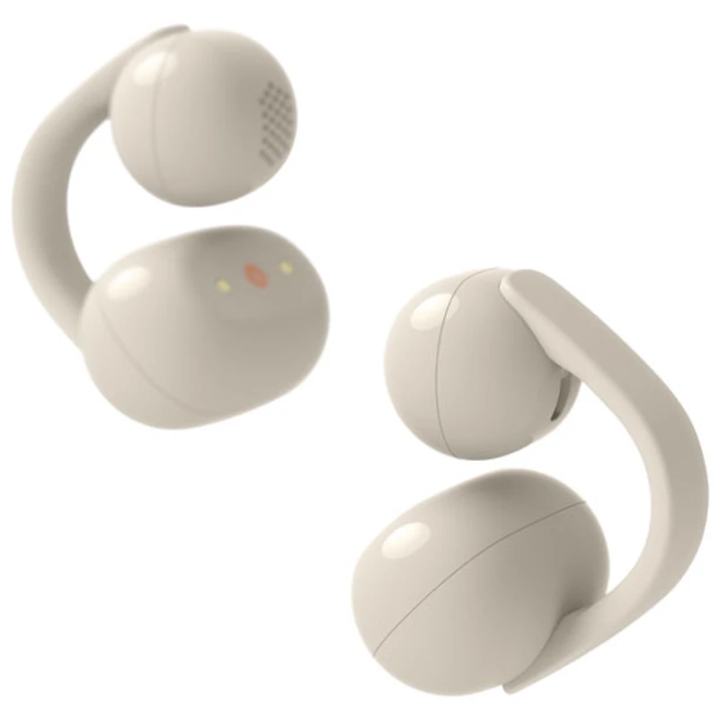 Sony Linkbuds Clip Open Ear True Wireless Earbuds - Greige
