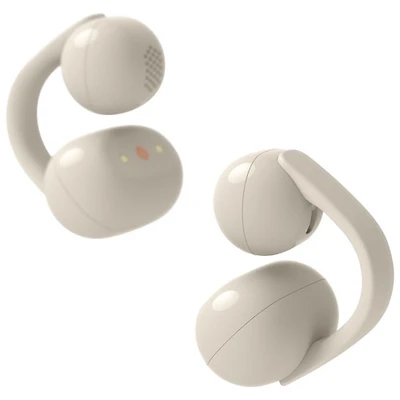 Sony Linkbuds Clip Open Ear True Wireless Earbuds - Greige