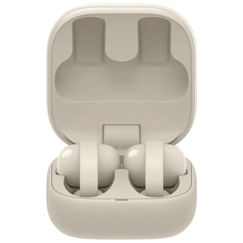 Sony Linkbuds Clip Open Ear True Wireless Earbuds - Greige