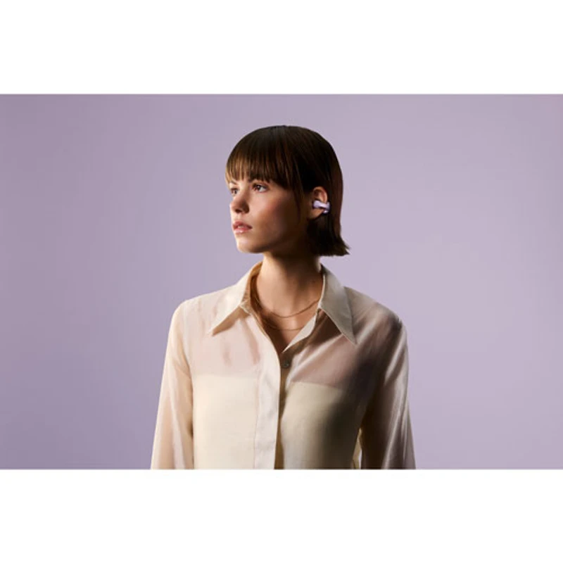 Écouteurs boutons ouverts à pince 100 % sans fil LinkBuds de Sony - Lavande