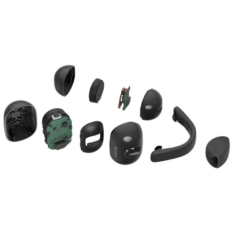 Sony Linkbuds Clip Open Ear True Wireless Earbuds - Black