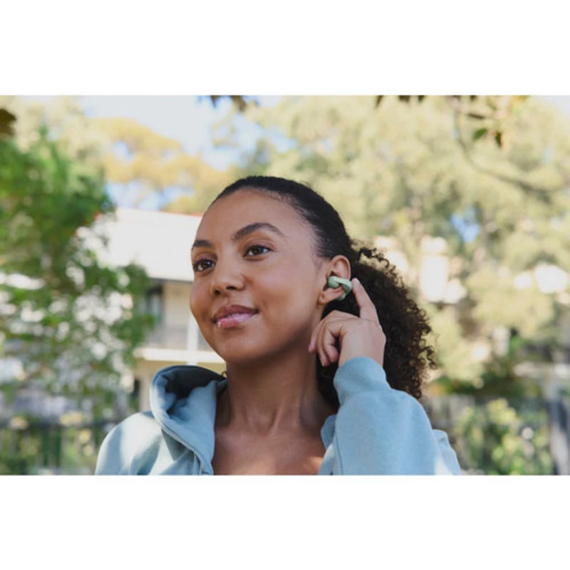 Sony Linkbuds Clip Open Ear True Wireless Earbuds - Green