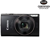 Open Box - Canon PowerShot ELPH 360 HS A Wi-Fi 20.2 MP 12x Optical Zoom Digital Camera -