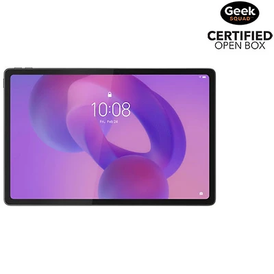 Boîte ouverte - Tablette Idea Tab Plus 12,1 po 256 Go Android 15 de Lenovo à processeur octocoeur Dimensity 6400 de MediaTek