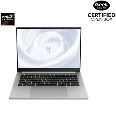 Boîte ouverte - Portable de jeu Copilot+ PC 14 po Blade de Razer - Mercure (Ryzen AI 9 365 d'AMD/RAM 32 Go/SSD 1 To/RTX 5070)