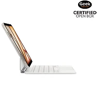 Boîte ouverte - Clavier Magic Keyboard d'Apple pour iPad Air de 11 po (M3) - Anglais - Blanc