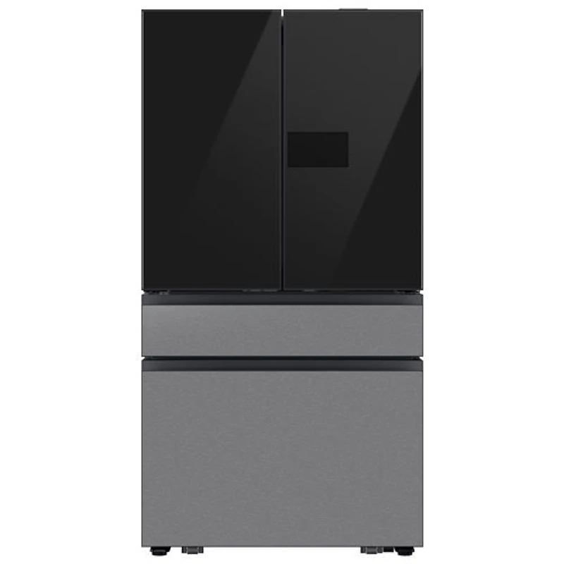 Open Box - Samsung 36" 22.5 Cu Ft French Door Refrigerator w/ 9" AI Home Screen - SS - Scratch & Dent