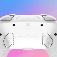 Manette de jeu sans fil RVB Afterglow Wave de Turtle Beach pour Nintendo Switch/Switch 2 - Blanc