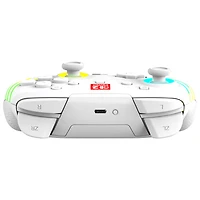 Manette de jeu sans fil RVB Afterglow Wave de Turtle Beach pour Nintendo Switch/Switch 2 - Blanc