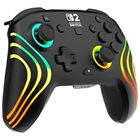 Turtle Beach Afterglow Wave Wireless RGB Gaming Controller for Nintendo Switch/Switch 2 - Black