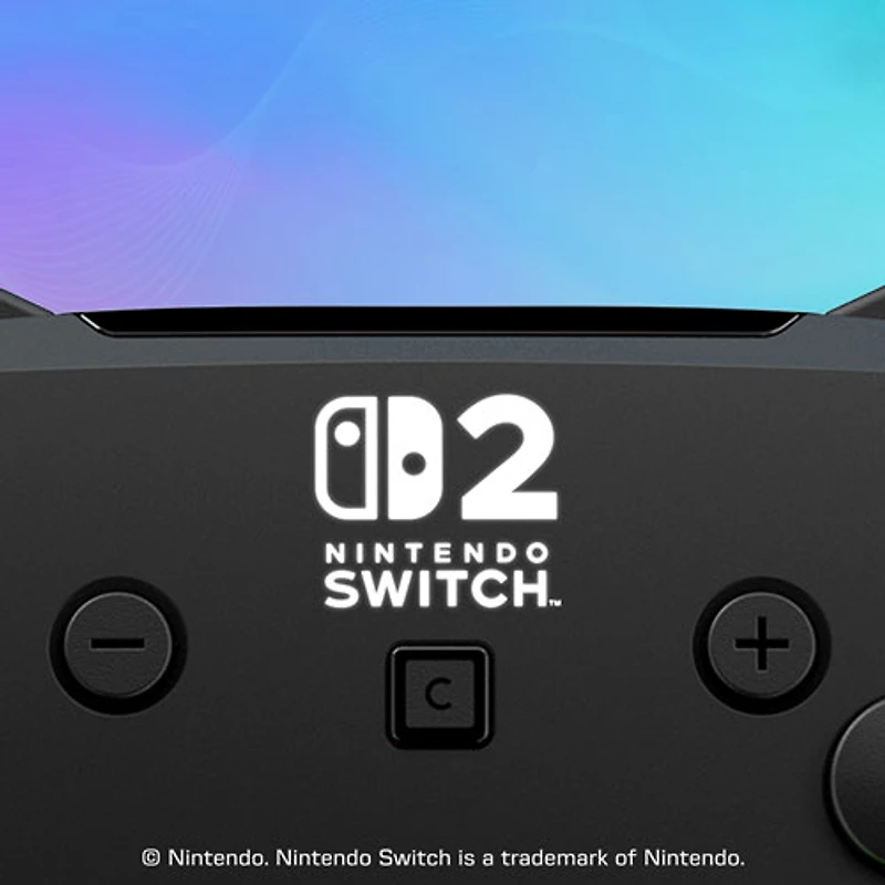 Turtle Beach Afterglow Wave Wireless RGB Gaming Controller for Nintendo Switch/Switch 2 - Black