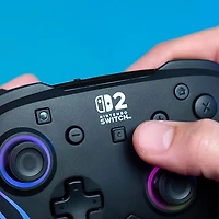 Turtle Beach Afterglow Wave Wireless RGB Gaming Controller for Nintendo Switch/Switch 2 - Black