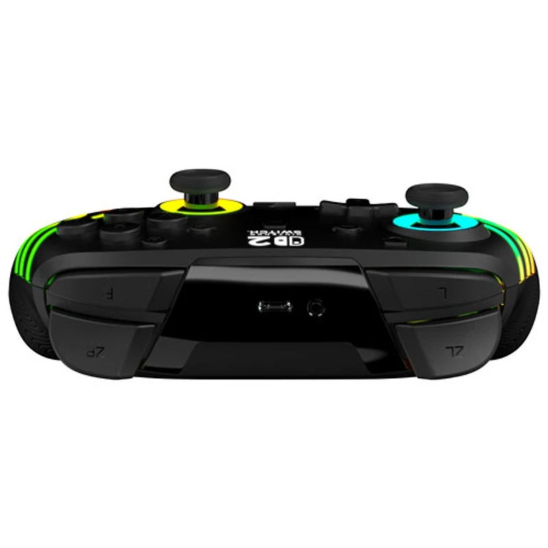 Turtle Beach Afterglow Wave Wireless RGB Gaming Controller for Nintendo Switch/Switch 2 - Black