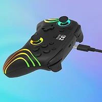 Turtle Beach Afterglow Wave Wireless RGB Gaming Controller for Nintendo Switch/Switch 2 - Black