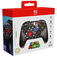 Manette de jeu sans fil Rematch de Turtle Beach pour Nintendo Switch/Switch 2 - Saut de Super Mario