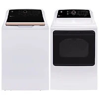 Sécheuse électrique 7,4 pi³ de GE (GTD69EBPYWR) - Blanc/Rose doré