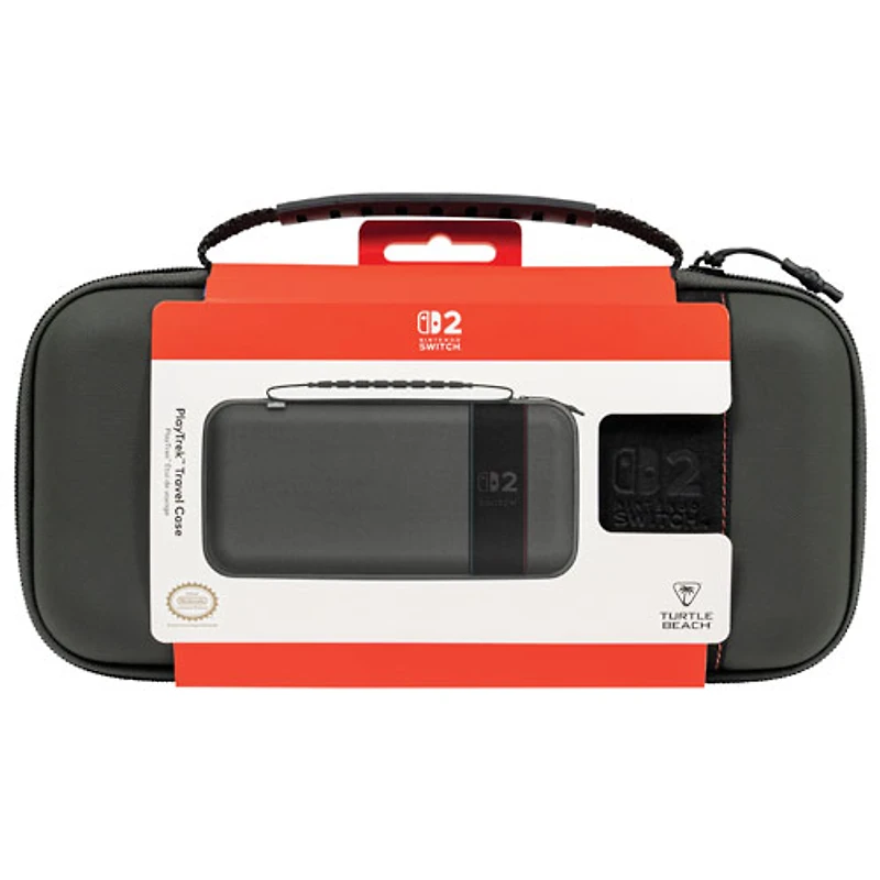 Turtle Beach PlayTrek Travel Case for Nintendo Switch 2/Switch - Black