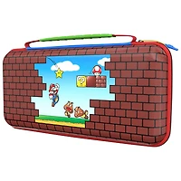 Étui PlayTrek de Turtle Beach pour Nintendo Switch 2/Switch - Briques Mario